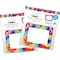 Barker Creek Tie-Dye Name Tags/Self-Adhesive Labels, 90/Set, PK90 3745 - alternate 2